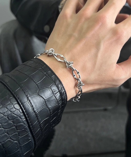 Ressaca（レサーカ）の「シルバーチェーンブレスレット（ブレスレット・メンズ・シルバー・FREE）」の2枚目の写真