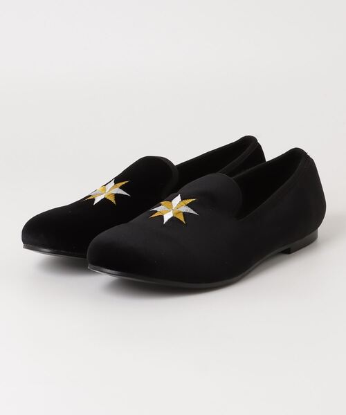 THRIFTY LOOK(スリフティールック)の「THRIFTY LOOK / スリフティールック "STAR"OPERA PUMPS(スリッポン・メンズ・ブラック系1/ブラック・10/9/5/6)」の2枚目の写真