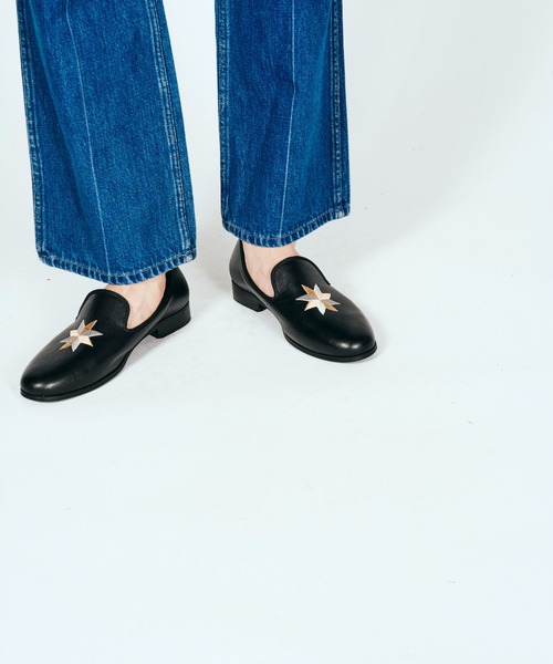 THRIFTY LOOK(スリフティールック)の「THRIFTY LOOK / スリフティールック "STAR"OPERA PUMPS(スリッポン・メンズ・ブラック系1/ブラック・10/9/5/6)」の5枚目の写真