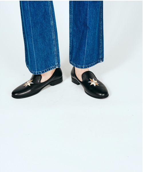 THRIFTY LOOK(スリフティールック)の「THRIFTY LOOK / スリフティールック "STAR"OPERA PUMPS(スリッポン・メンズ・ブラック系1/ブラック・10/9/5/6)」の6枚目の写真