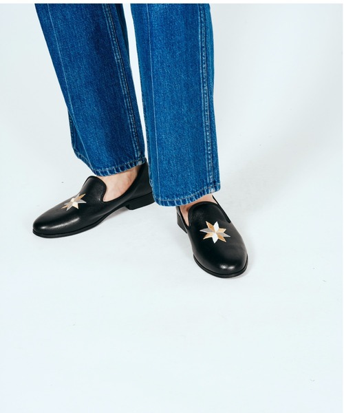 THRIFTY LOOK(スリフティールック)の「THRIFTY LOOK / スリフティールック "STAR"OPERA PUMPS(スリッポン・メンズ・ブラック系1/ブラック・10/9/5/6)」の7枚目の写真