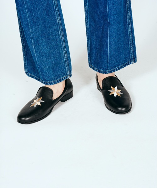 THRIFTY LOOK(スリフティールック)の「THRIFTY LOOK / スリフティールック "STAR"OPERA PUMPS(スリッポン・メンズ・ブラック系1/ブラック・10/9/5/6)」の8枚目の写真