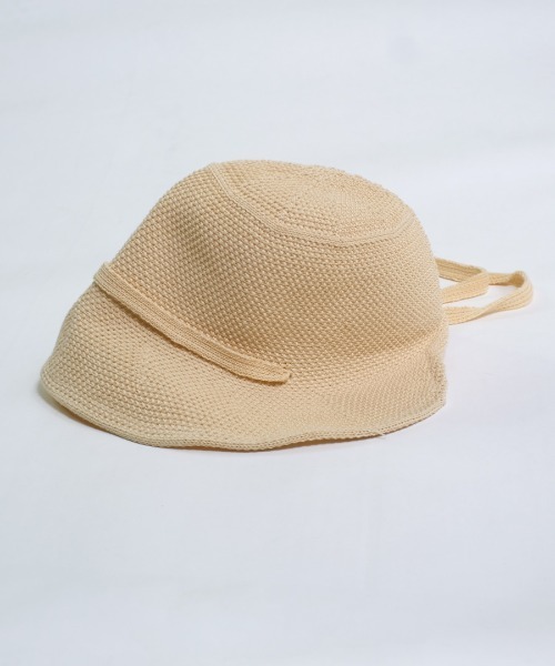 shopnikoniko（ショップニコニコ）の「ストローハット リボン 紐付き ペーパー編み  帽子 ハット（ハット・レディース・アイボリー/ベージュ/ブラック・フリー）」の20枚目の写真
