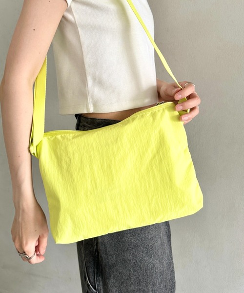 【The North Face】 LINDEN MESH SHOULDER BAG - LIME セール】国内未発売 THE NORTH FACE(ザ・ノースフェイス)/A4対応