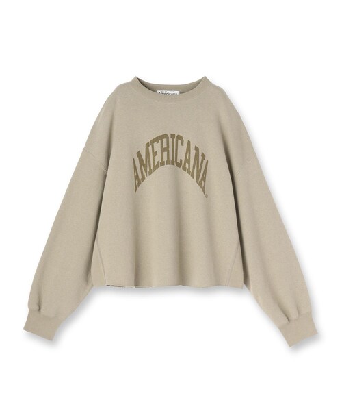 セール】Americana（アメリカーナ）ロゴスウェットプルオーバー