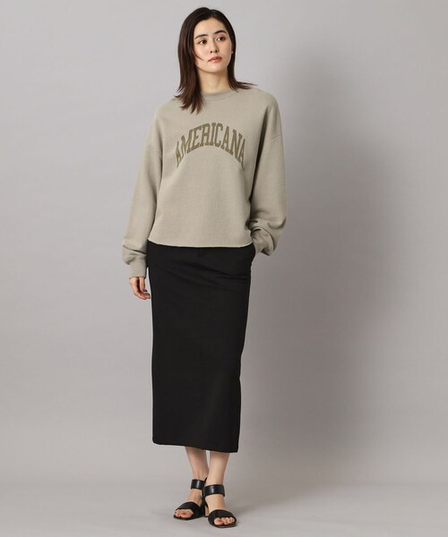セール】Americana（アメリカーナ）ロゴスウェットプルオーバー