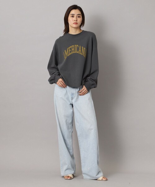セール】Americana（アメリカーナ）ロゴスウェットプルオーバー