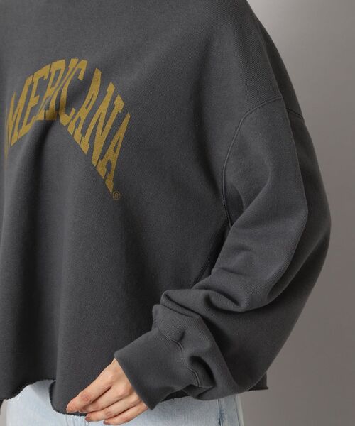 セール】Americana（アメリカーナ）ロゴスウェットプルオーバー