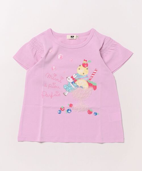 新品 KP mimiちゃんTシャツ ラップフリルキュロット 130 140 楽天市場】(KP)3柄スイーツmimiプリントT+キュロットセット