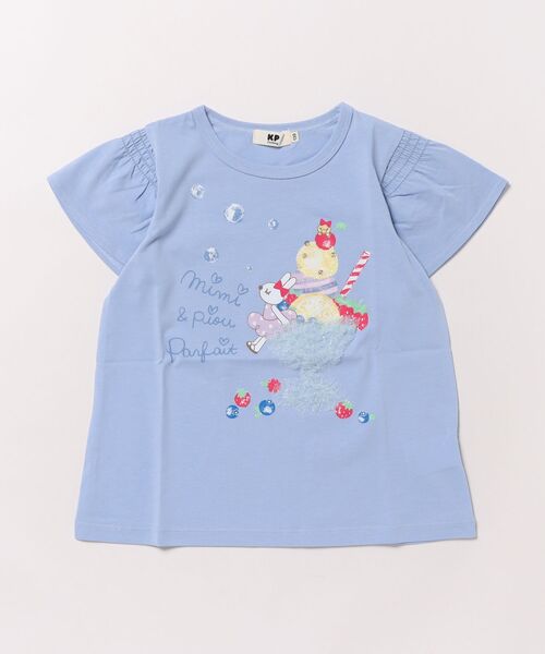 セール】mimiちゃん＆パフェ 半袖Tシャツ（Tシャツ/カットソー）｜KP