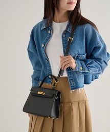 MAISON BREEZE | 【MAISON BREEZE】2WAYワンハンドルフラップバッグ ショルダー付き KNF-TP(ショルダーバッグ)