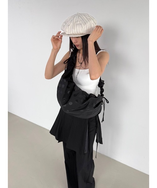 Didot.showroom（ディドット ショールーム）の「シェイプカップインキャミソール（キャミソール・レディース・アイボリー/ブラック/グレー/ブラウン/ベージュ・FREE）」の8枚目の写真