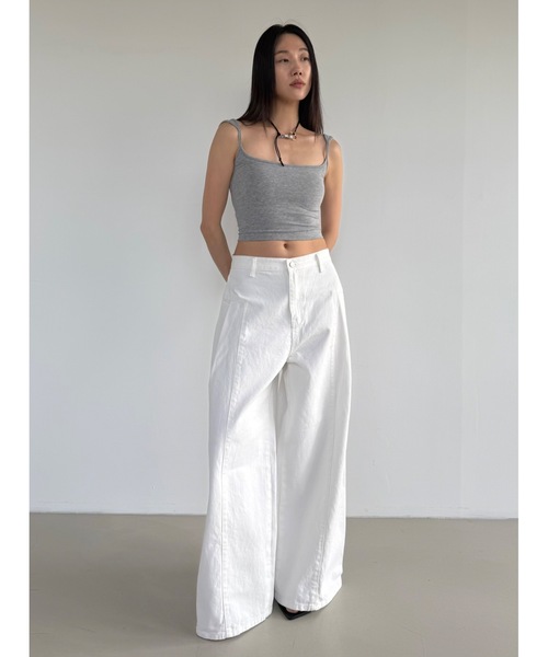 Didot.showroom（ディドット ショールーム）の「シェイプカップインキャミソール（キャミソール・レディース・アイボリー/ブラック/グレー/ブラウン/ベージュ・FREE）」の20枚目の写真