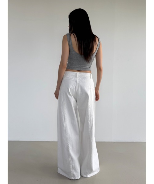 Didot.showroom（ディドット ショールーム）の「シェイプカップインキャミソール（キャミソール・レディース・アイボリー/ブラック/グレー/ブラウン/ベージュ・FREE）」の21枚目の写真