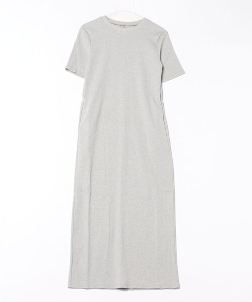 Lace Ladies(レースレディース)の「コットン バックスリット 半袖 カット ロング ワンピース(ワンピース・レディース・チャコールグレー/グレー/ブラック/モカ・S/FREE)」の15枚目の写真