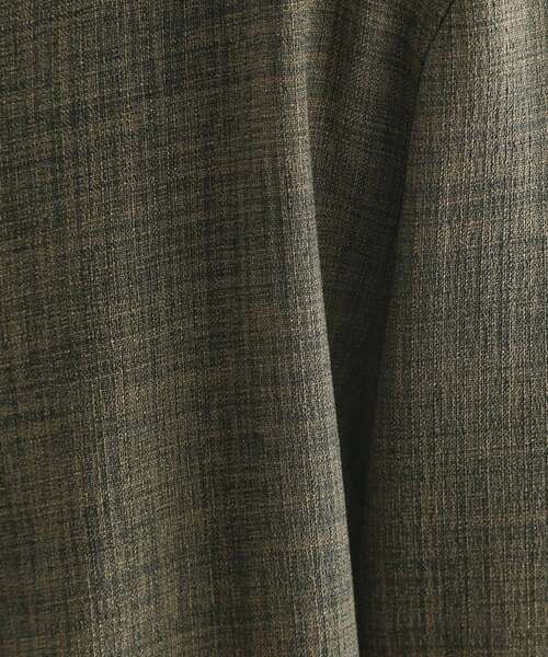 tk.TAKEO KIKUCHI（ティーケータケオキクチ）の「◆テックキャンバスノーカラージャケット（ノーカラージャケット・メンズ・ブラック/オリーブ/ベージュ・01/02/03/04）」の16枚目の写真