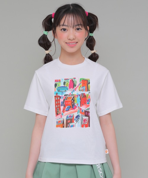 うりんこです　カラフルイラスト半袖Tシャツ うりんこです カラフルイラスト半袖Tシャツ うりんこ様専用です