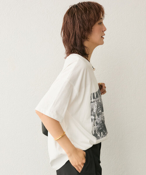 リヴドロワ 【MONN.:.(モン)】GARDEN Tee MONN.:.(モン)】GARDEN Tee（Tシャツ/カットソー）｜RIVE DROITE