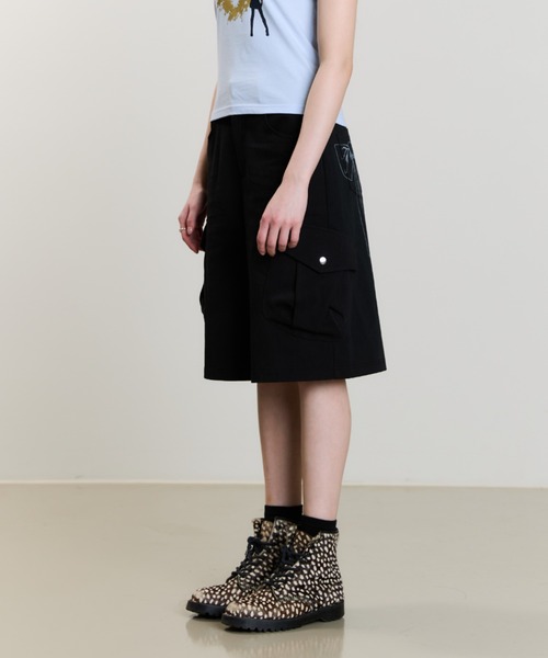 LUVISTRUE(ラヴイズトゥルー)の「SM RIBBON PANTS(その他パンツ・レディース・チャコール/ホワイト/ブラック・FREE)」の11枚目の写真