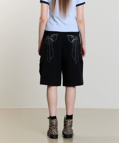 LUVISTRUE(ラヴイズトゥルー)の「SM RIBBON PANTS(その他パンツ・レディース・チャコール/ホワイト/ブラック・FREE)」の12枚目の写真