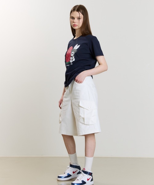 LUVISTRUE(ラヴイズトゥルー)の「SM RIBBON PANTS(その他パンツ・レディース・チャコール/ホワイト/ブラック・FREE)」の6枚目の写真