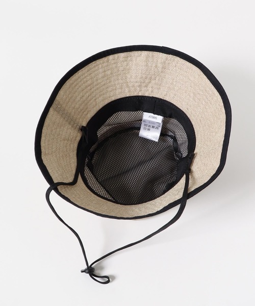 SMELLY（スメリー）の「ジュートライクパイピングハット（ハット・レディース・ブラウン/ベージュ・-）」の14枚目の写真