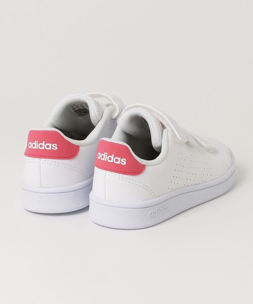 adidas(アディダス)の「【KIDS】ローカットスニーカー(スニーカー・キッズ・ホワイト・17cm)」の2枚目の写真