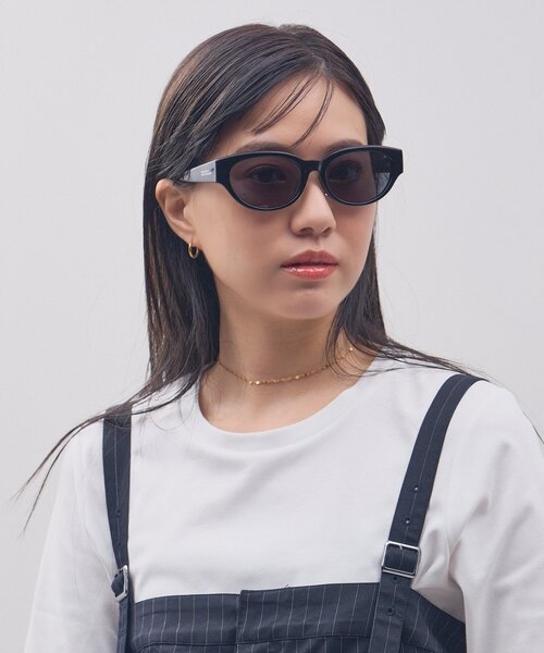 ふたサンセンヨウ Zoff｜STUDIO SEVEN｜オーバル型 サングラス｜スタジオセブン｜横長