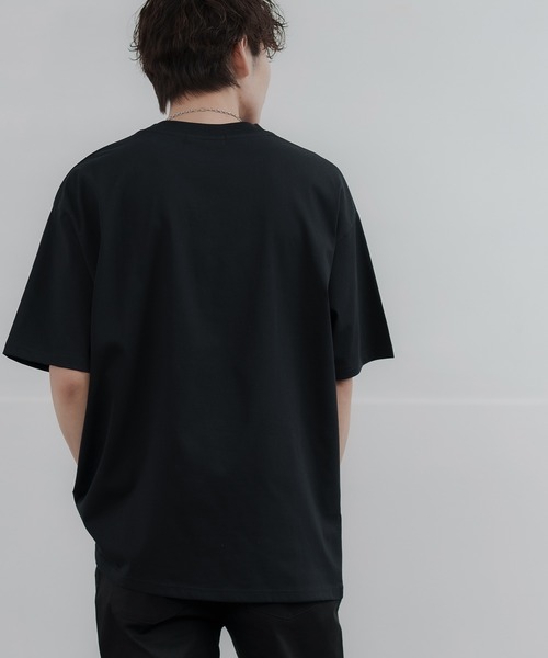 improves(インプローブス)の「シルキータッチ クルーネック 半袖Tシャツ(Tシャツ/カットソー・メンズ・グレイッシュベージュ/サックスブルー/ブラック/チャコール/イエロー/ホワイト・MEDIUM/LARGE)」の12枚目の写真