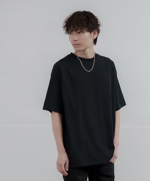 improves(インプローブス)の「シルキータッチ クルーネック 半袖Tシャツ(Tシャツ/カットソー・メンズ・グレイッシュベージュ/サックスブルー/ブラック/チャコール/イエロー/ホワイト・MEDIUM/LARGE)」の13枚目の写真