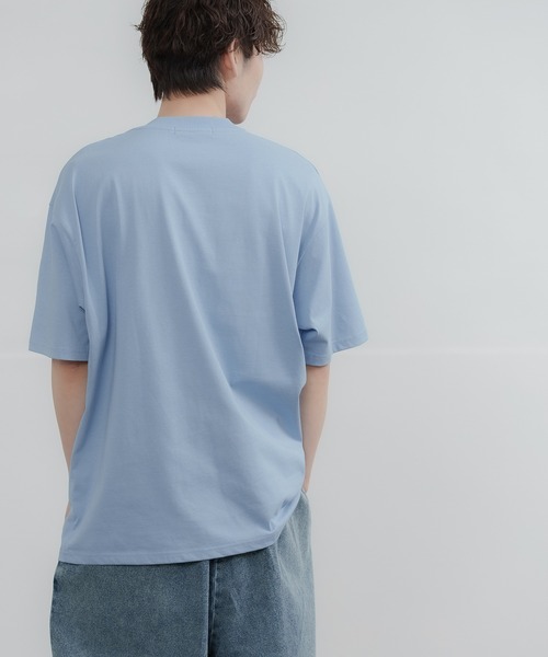 improves(インプローブス)の「シルキータッチ クルーネック 半袖Tシャツ(Tシャツ/カットソー・メンズ・グレイッシュベージュ/サックスブルー/ブラック/チャコール/イエロー/ホワイト・MEDIUM/LARGE)」の22枚目の写真
