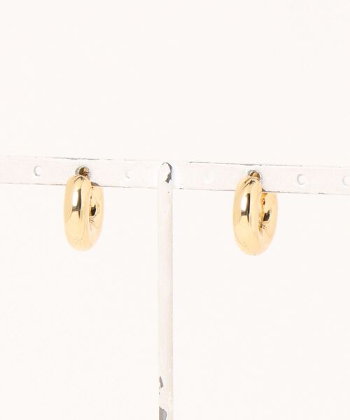 【正規品】TOM WOOD◆クラシックフープスモールピアス/ゴールド TOMWOOD】Chunky Hoops Small クラシックフープ スモール