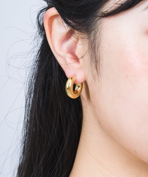 新品正規品未使用【Tom wood】Classic hoop ゴールド　ピアス 楽天市場】Tom Wood ピアス トムウッド Classic Hoop Medium 9K