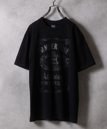 an ★ グリッターロゴクロップドTシャツ FJORD グリッターロゴTシャツ/ブラック/クロップド｜Yahoo