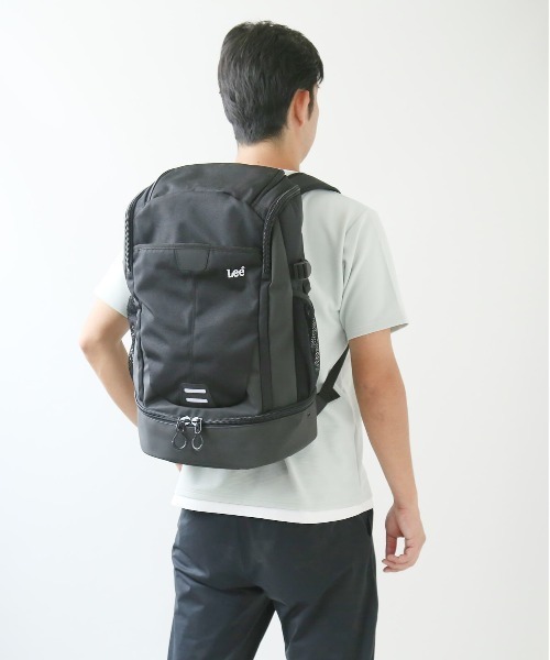 Lee（リー）の「LEE tidy リュック 35L 320-16300（バックパック/リュック・レディース・ブラック/ワイン・FREE）」の11枚目の写真