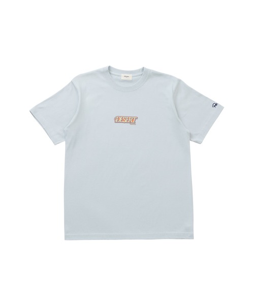 #Re:room（リルーム）の「デゼルトロゴプリントTシャツ（Tシャツ/カットソー・メンズ・ブラウン/オフホワイト/サックスブルー・M-L/S-M/L-XL）」の19枚目の写真