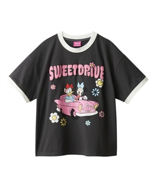ディズニー】ミニーデイジーTシャツ（女の子）（Tシャツ