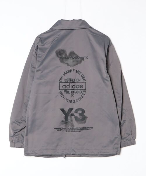 Y-3(ワイスリー)の「Y-3 GRAPHIC COACH JACKET(ブルゾン・メンズ・グレー・XX-SMALL/SMALL/MEDIUM/LARGE/X-LARGE/X-SMALL/XX-LARGE)」の7枚目の写真