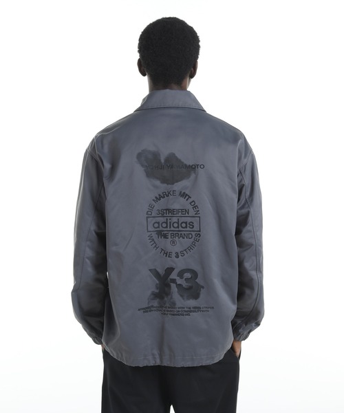 Y-3(ワイスリー)の「Y-3 GRAPHIC COACH JACKET(ブルゾン・メンズ・グレー・XX-SMALL/SMALL/MEDIUM/LARGE/X-LARGE/X-SMALL/XX-LARGE)」の5枚目の写真