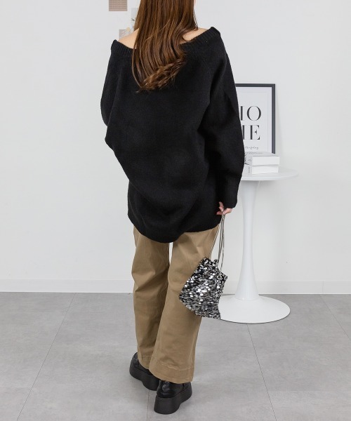RCD(アールシーディー)の「カラーツイルワイドパンツ(その他パンツ・レディース・ベージュ/ブラック/カーキ・M/L/LL/3L/4L)」の7枚目の写真