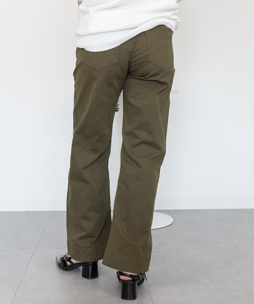 RCD(アールシーディー)の「カラーツイルワイドパンツ(その他パンツ・レディース・ベージュ/ブラック/カーキ・M/L/LL/3L/4L)」の13枚目の写真