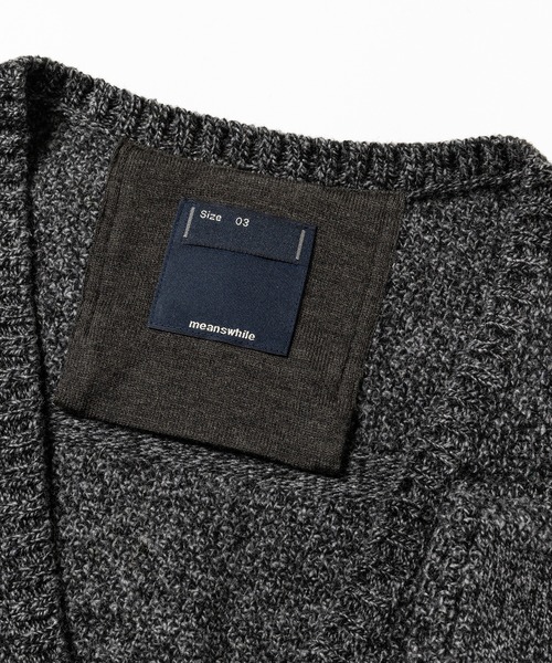 Knit Luggage Vest（ベスト）｜meanswhile（ミーンズワイル）の