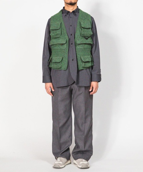 Knit Luggage Vest（ベスト）｜meanswhile（ミーンズワイル）の