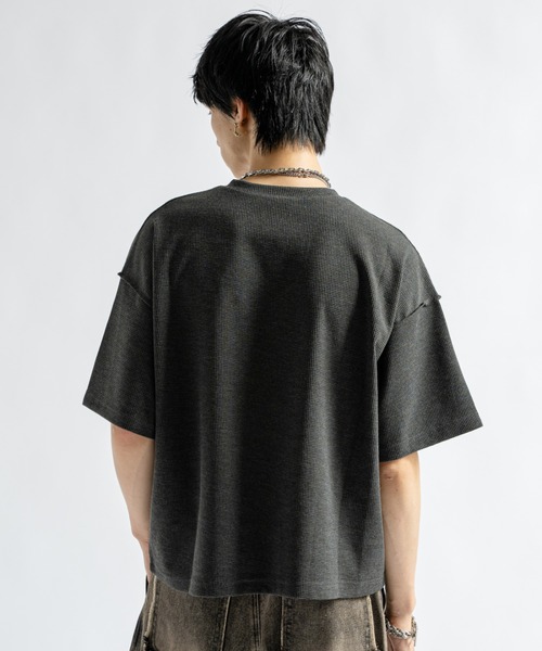 【新品未使用】ILLIGO VネックジャージTシャツ ブラック TUCK V NECK T-SHIRT(S Black): Vintage 1.1｜THE SHOP YOHJI