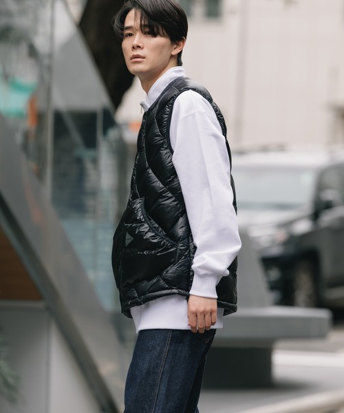 アンドワンダー　ベスト and wander（アンドワンダー） ベスト ジレ tough aramid vest (M