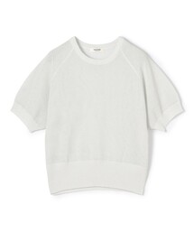 「MACPHEE」 半袖ニット S シルバー レディース MACPHEE 「MACPHEE」 半袖ニット S シルバー レディース