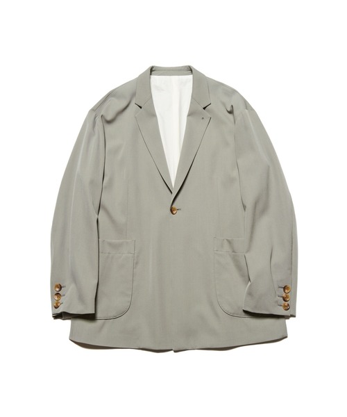 SOPHNET.(ソフネット)の「WASHER WOOL RELAX-FIT BLAZER(テーラードジャケット・メンズ・ブラック/カーキ・2/3/4/1)」の2枚目の写真