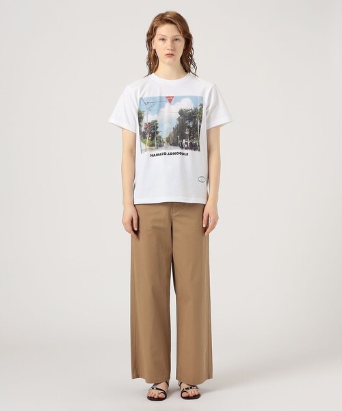 TANGTANG(タンタン)の「TANGTANG CASATANG Tシャツ(Tシャツ/カットソー・レディース・ホワイト系その他・XS)」の2枚目の写真