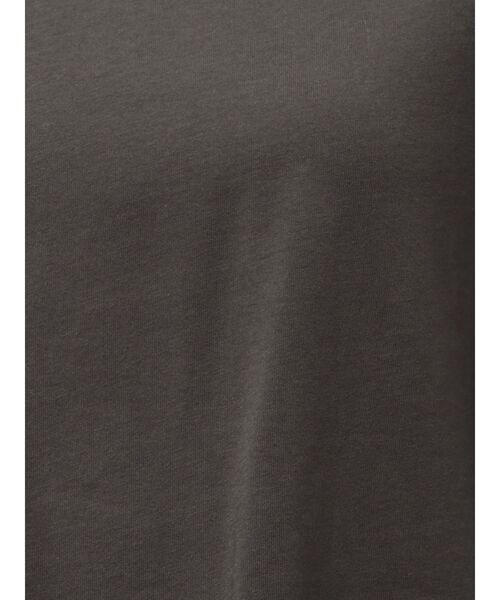 ELENDEEK（エレンディーク）の「ロールアップTカットソー【速乾/汗シミ防止】（Tシャツ/カットソー・レディース・ボルドー/オフホワイト/チャコールグレー・FREE）」の9枚目の写真