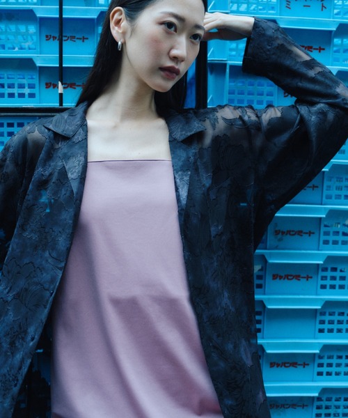 セール】Relax jacquard shirt / リラックスジャガードシャツ（シャツ